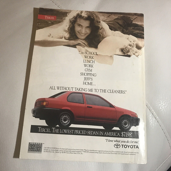 Cosmopolitan Magazine Vintage Cindy Crawford What Women Want July 1992 Sex - Picture 2 of 3